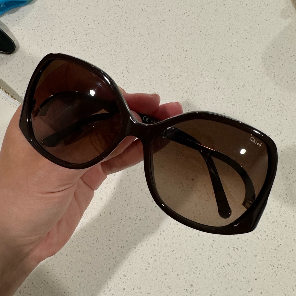 Chloe sunglasses big lenses CE675S